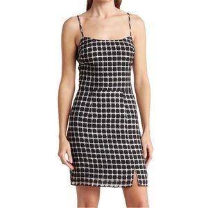 Dress The Population Kallan Dress, Black Multi, Medium